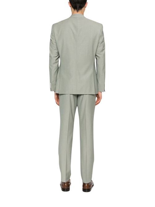 Abito uomo verde in misto lana Hugo Boss | 50540759330